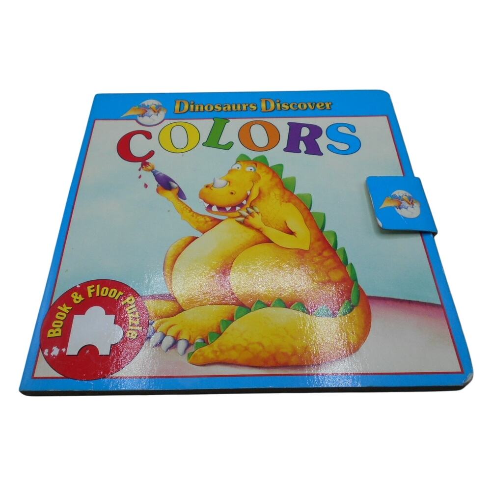 Dinosaurs Discover Colors by Stacy Savran  Board Book 1998 Kidsbooks Vintage